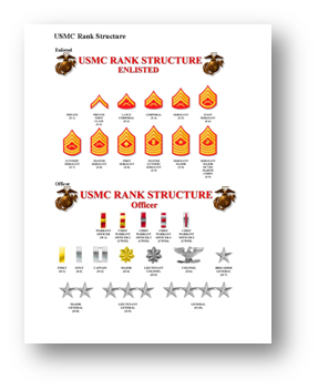 Usmc Officer Rank Structure