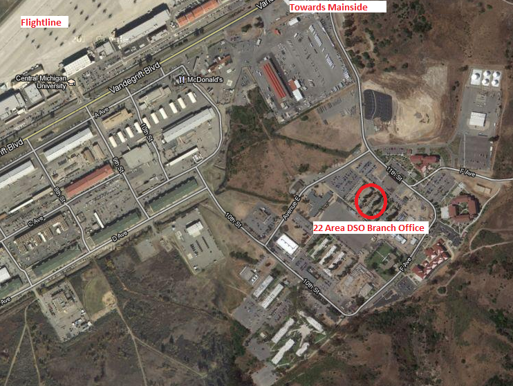 images 13 Area Camp Pendleton Map marine corps defense services